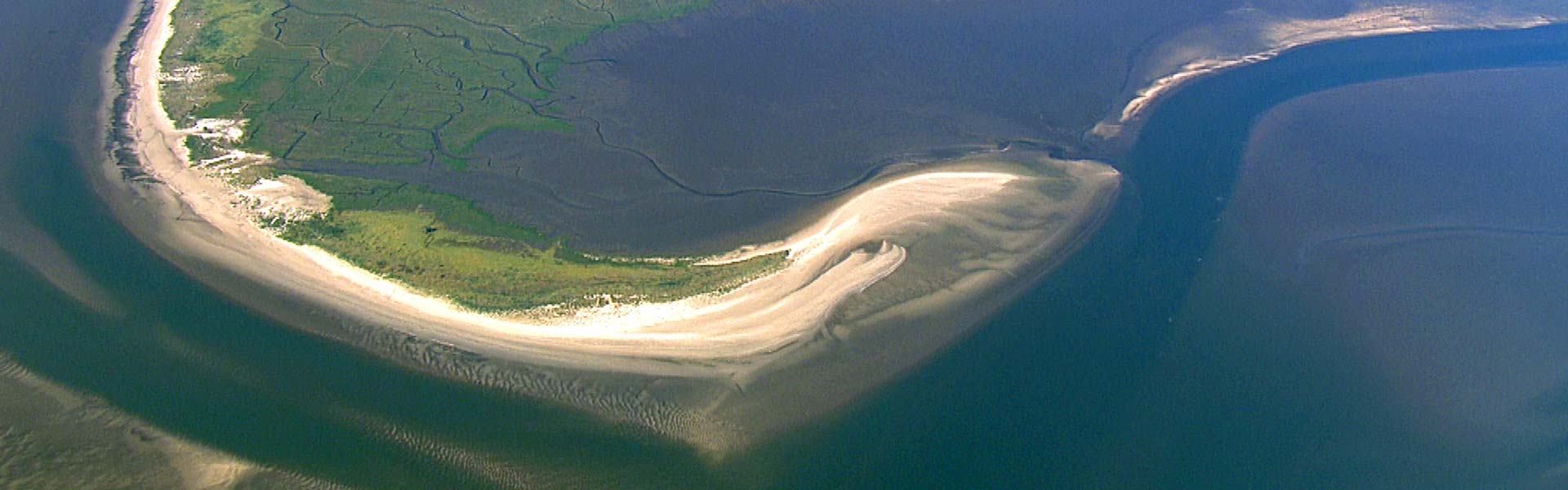 Die Nordsee von oben