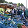 Wochenmarkt in Norddeich